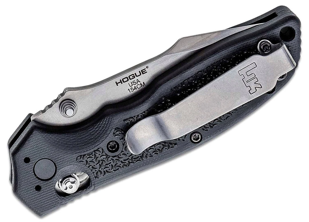 HOGUE KNIVES HK Knives By Hogue Exemplar 54156 Folding Knife 3.25" 154CM 5 HOGUE KNIVES HK Knives By Hogue Exemplar 54156 Folding Knife 3.25" 154CM