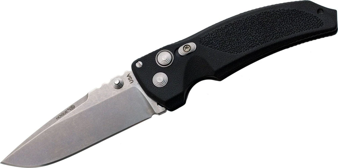 HOGUE KNIVES Hogue EX03 3.5" Tactical Drop Point Blade Black Polymer Handles 3 HOGUE KNIVES Hogue EX03 3.5" Tactical Drop Point Blade Black Polymer Handles