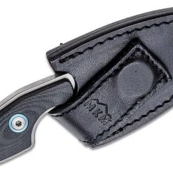 MANIAGO KNIFE MAKERS All Fixed Blades Jesper Voxnaes Mikro 2 Sheepsfoot Fixed Blade By MKM, Black G10 12 MANIAGO KNIFE MAKERS All Fixed Blades Jesper Voxnaes Mikro 2 Sheepsfoot Fixed Blade By MKM, Black G10