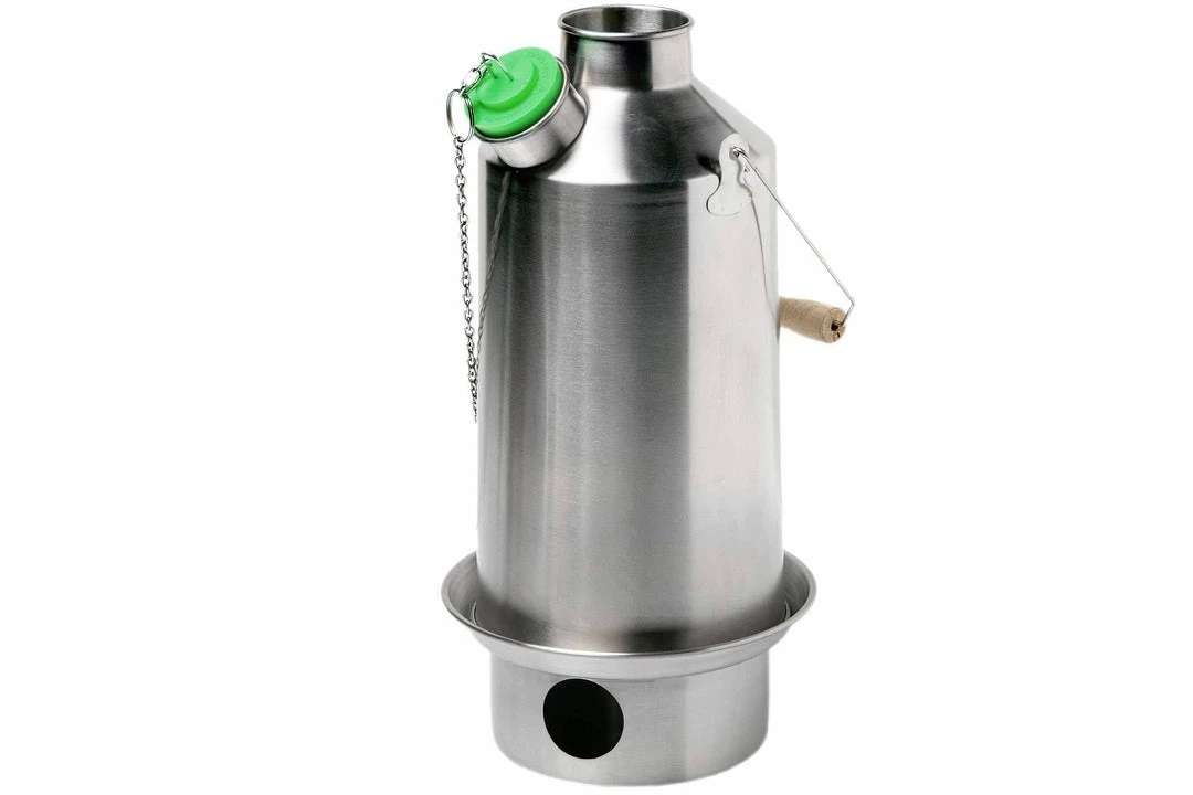 Kelly Kettle Base Camp Kettle 1.6L Stainless 50001 (Latest Model) Water Filtration 3 Kelly Kettle Base Camp Kettle 1.6L Stainless 50001 (Latest Model) Water Filtration