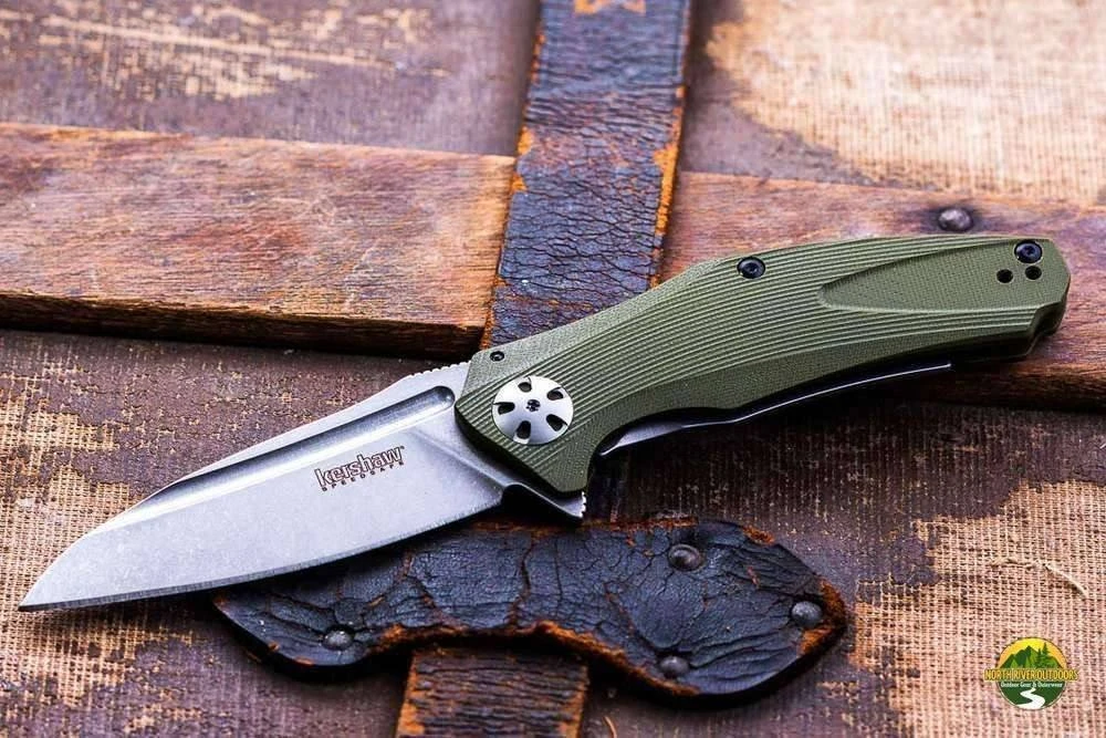 Kershaw Knives Kershaw Natrix A/O Knife 7007OL Olive 4 Kershaw Knives Kershaw Natrix A/O Knife 7007OL Olive