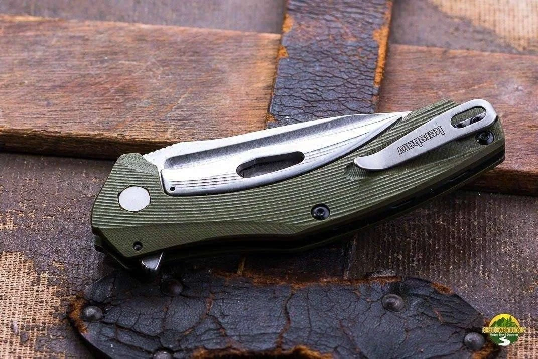 Kershaw Knives Kershaw Natrix A/O Knife 7007OL Olive 5 Kershaw Knives Kershaw Natrix A/O Knife 7007OL Olive