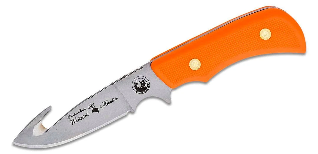 Knives Of Alaska Trekker Whitetail Orange Handle All Knife Brands 3 Knives Of Alaska Trekker Whitetail Orange Handle All Knife Brands