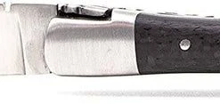 LAGUIOLE HONORE DURAND Laguiole Durand Handmade Folding 10cm Carbon Fiber Knife 12C27 (France) 11 LAGUIOLE HONORE DURAND Laguiole Durand Handmade Folding 10cm Carbon Fiber Knife 12C27 (France)