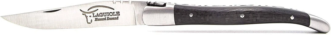 LAGUIOLE HONORE DURAND Laguiole Durand Handmade Folding 10cm Carbon Fiber Knife 12C27 (France) 5 LAGUIOLE HONORE DURAND Laguiole Durand Handmade Folding 10cm Carbon Fiber Knife 12C27 (France)