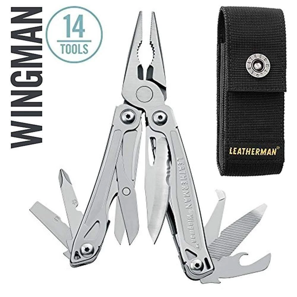 Leatherman Wingman 14-in-1 Multi-Tool USA Leatherman Tools 3 Leatherman Wingman 14-in-1 Multi-Tool USA Leatherman Tools