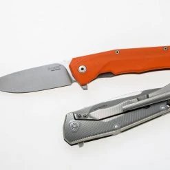 LionSteel TRE Folder 2.91" M390 Blade, Orange G10 9 LionSteel TRE Folder 2.91