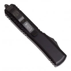 Microtech 122-1JK Ultratech D/E Jedi Knight Black Handle Blue Blade All Knife Brands