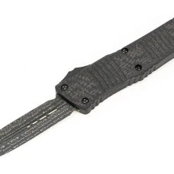Microtech 142-16CFS Combat Troodon D/E Carbon Fiber Damascus All Knife Brands