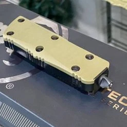 Microtech 238-1GTODS Troodon Mini 1.99" D/E SS OD GREEN G10 OTF Auto Knife