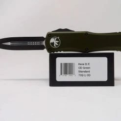 MICROTECH 702-1OD HERA D/E BLACK STD OD GREEN All Knife Brands