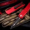 All Knife Brands MICROTECH 702-1RD HERA D/E BLACK STD RED HANDLES 2 All Knife Brands MICROTECH 702-1RD HERA D/E BLACK STD RED HANDLES