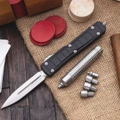 All Knife Brands Microtech 98-4 MK Tool Kit With 8 Bits, Satin Stainless Steel 10 All Knife Brands Microtech 98-4 MK Tool Kit With 8 Bits, Satin Stainless Steel