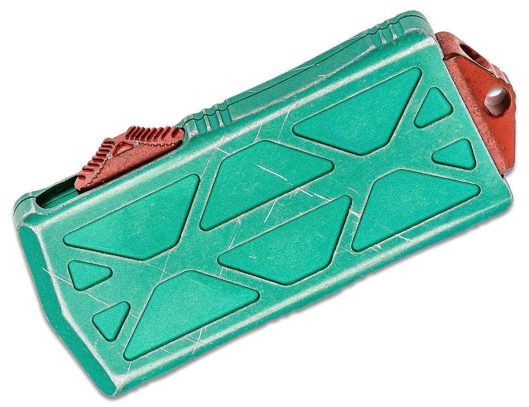 Microtech Exocet Bounty Hunter OTF AUTO Knife 1.98" Apocalyptic Tanto Blade, Green Apoc 7 Microtech Exocet Bounty Hunter OTF AUTO Knife 1.98" Apocalyptic Tanto Blade, Green Apoc