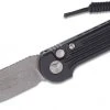 All Knife Brands Microtech LUDT Auto Knife Black (Apocalyptic) 135-10A