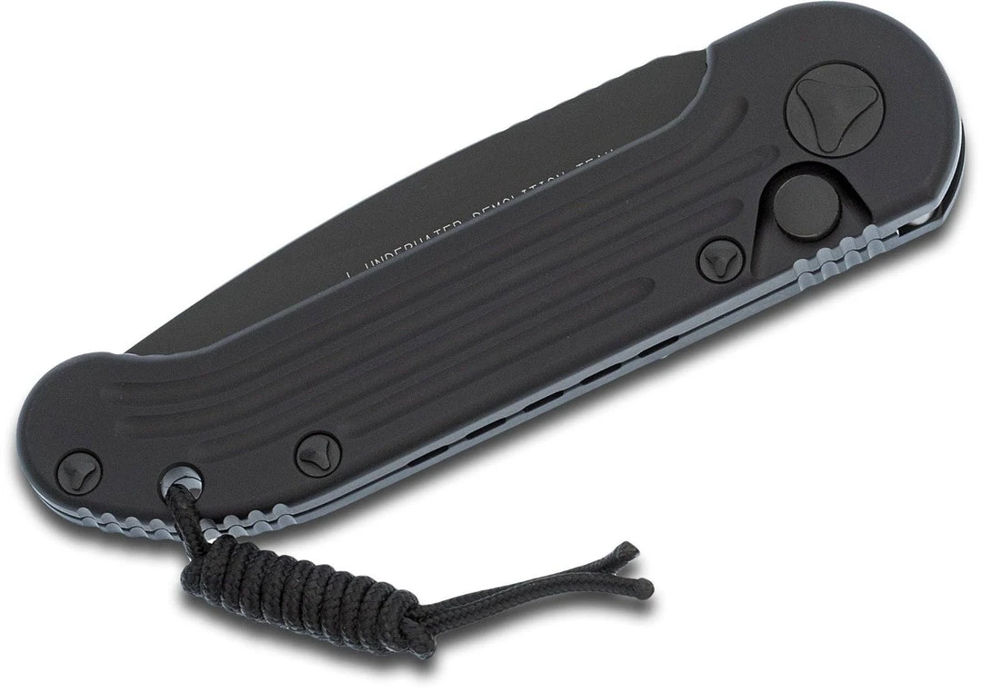 Microtech LUDT Tactical Auto Knife (3.4" Black) 135-1T 6 Microtech LUDT Tactical Auto Knife (3.4" Black) 135-1T