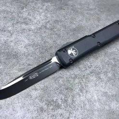 All Knife Brands Microtech Ultratech 121-1T S/E Black Auto OTF Knife