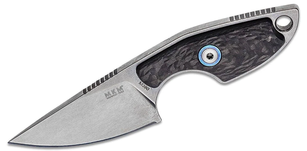 MANIAGO KNIFE MAKERS MKM Knives Jesper Voxnaes Mikro 1 Fixed Blade Neck Knife 1.97" All Fixed Blades 3 MANIAGO KNIFE MAKERS MKM Knives Jesper Voxnaes Mikro 1 Fixed Blade Neck Knife 1.97" All Fixed Blades