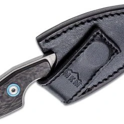 MANIAGO KNIFE MAKERS MKM Knives Jesper Voxnaes Mikro 2 Fixed Blade Neck Knife 1.97" M390, Carbon 9 MANIAGO KNIFE MAKERS MKM Knives Jesper Voxnaes Mikro 2 Fixed Blade Neck Knife 1.97