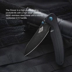 OLIGHT OKNIFE Drever N690 Tactical EDC Folding Pocket Knife - G10 14 OLIGHT OKNIFE Drever N690 Tactical EDC Folding Pocket Knife - G10