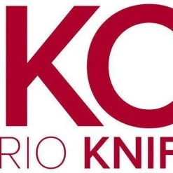 ONTARIO OLD HICKORY 5 PC KITCHEN KNIFE SET WITH BLOCK (USA) )