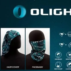 Flashlights & Lighting Olight Bandana Multipurpose Headwear 100% Microfiber