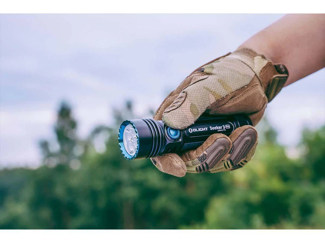 Olight Seeker 3 Pro Rechargeable LED 4200 Lumen Flashlight Flashlights & Lighting 8 Olight Seeker 3 Pro Rechargeable LED 4200 Lumen Flashlight Flashlights & Lighting