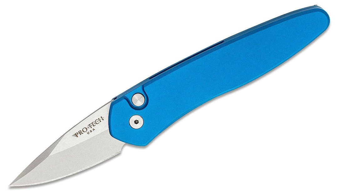PROTECH KNIVES All Knife Brands Pro-Tech Half Breed Auto 3605-BLUE Handle Stonewash BLade 3 PROTECH KNIVES All Knife Brands Pro-Tech Half Breed Auto 3605-BLUE Handle Stonewash BLade