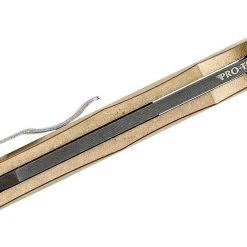 PROTECH KNIVES All Knife Brands Pro-Tech Limited Edition Malibu Flipper Damascus Reverse Tanto Blade, Bronze Handles 9 PROTECH KNIVES All Knife Brands Pro-Tech Limited Edition Malibu Flipper Damascus Reverse Tanto Blade, Bronze Handles