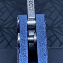 PROTECH KNIVES Pro-Tech Malibu 5241 Blue Titanium Custom Reverse Tanto Flipper 15 PROTECH KNIVES Pro-Tech Malibu 5241 Blue Titanium Custom Reverse Tanto Flipper