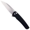 PROTECH KNIVES Pro-Tech Malibu Wharncliffe Plunge Lock Flipper Knife Black (3.3" Stonewash)