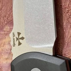 PROTECH KNIVES Pro-Tech Rockeye Auto Black Handle, Stonewash S35VN Blade LG301 13 PROTECH KNIVES Pro-Tech Rockeye Auto Black Handle, Stonewash S35VN Blade LG301