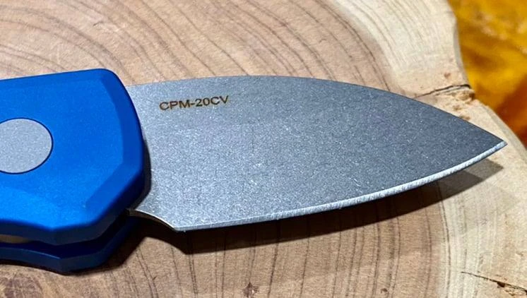 PROTECH KNIVES Pro-Tech Runt 5 Blue Handle Stonewash Wharncliffe 20-CV (R5101-Blue) All Knife Brands 9 PROTECH KNIVES Pro-Tech Runt 5 Blue Handle Stonewash Wharncliffe 20-CV (R5101-Blue) All Knife Brands