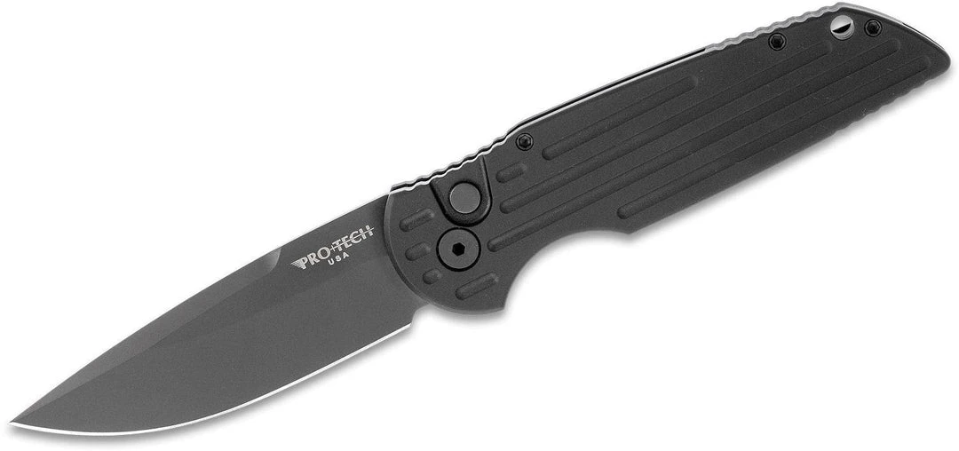 PROTECH KNIVES Pro-Tech TR-3 Swat Tactical Response III Auto Folding Knife 3.375" 154CM Black DLC All Knife Brands 3 PROTECH KNIVES Pro-Tech TR-3 Swat Tactical Response III Auto Folding Knife 3.375" 154CM Black DLC All Knife Brands