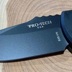 All Knife Brands Protech Knives Les George SBR Black DLC LG403