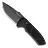 PROTECH KNIVES ProTech Les George SBR LG407 Textured Black Handle DLC Knife (USA) All Knife Brands
