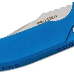 PROTECH KNIVES All Knife Brands Protech Les George SBR Stonewash Knife Aluminum (2.6