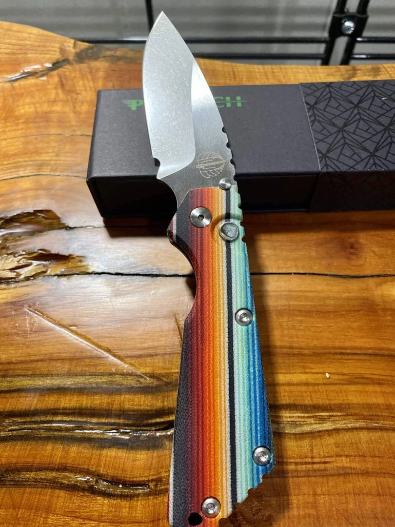 PROTECH KNIVES Protech Strider Custom SnG Auto Micarta Handle (Rare) 5 PROTECH KNIVES Protech Strider Custom SnG Auto Micarta Handle (Rare)