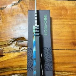 PROTECH KNIVES Protech Strider Custom SnG Auto Micarta Handle (Rare) 13 PROTECH KNIVES Protech Strider Custom SnG Auto Micarta Handle (Rare)