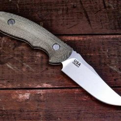 Rick Hinderer Emmett Fixed Blade Stonewash Micarta Handles All Knife Brands 10 Rick Hinderer Emmett Fixed Blade Stonewash Micarta Handles All Knife Brands