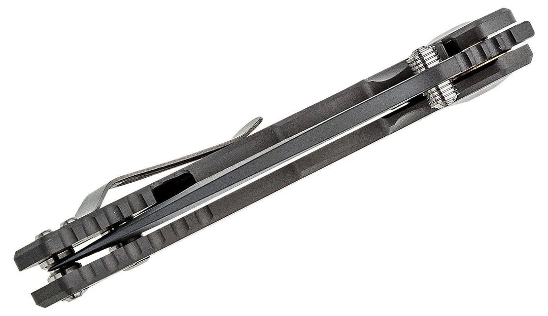 SPARTAN BLADES Spartan Harsey Folding SF5BK Knife 3.95" S45VN Black Titanium 6 SPARTAN BLADES Spartan Harsey Folding SF5BK Knife 3.95" S45VN Black Titanium