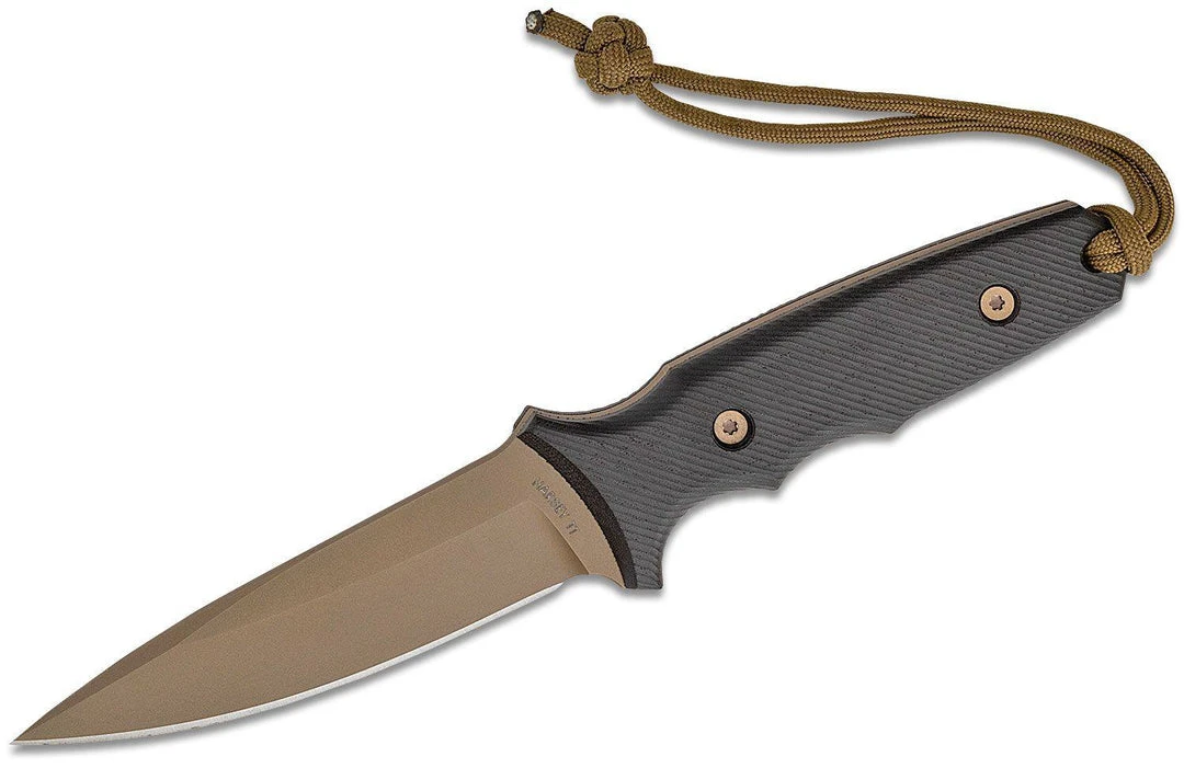 SPARTAN BLADES Spartan Harsey TT Tactical Trout Fixed Blade Knife 4.5" S45VN FDE 3 SPARTAN BLADES Spartan Harsey TT Tactical Trout Fixed Blade Knife 4.5" S45VN FDE