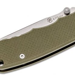 SPARTAN BLADES Spartan SFBL7GR Field Grade Harsey Talos Folding Knife 3.125" CTS-XHP 11 SPARTAN BLADES Spartan SFBL7GR Field Grade Harsey Talos Folding Knife 3.125