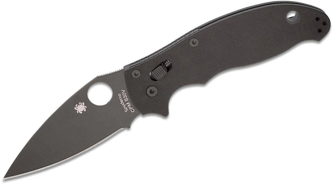 Spyderco C101GPBBK2 Manix 2 Knife Tactical (3.375" Black) Spyderco Knives 3 Spyderco C101GPBBK2 Manix 2 Knife Tactical (3.375" Black) Spyderco Knives