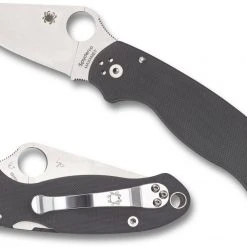 Spyderco Knives Spyderco C223GPDGY Para 3 Maxamet Knife (USA)