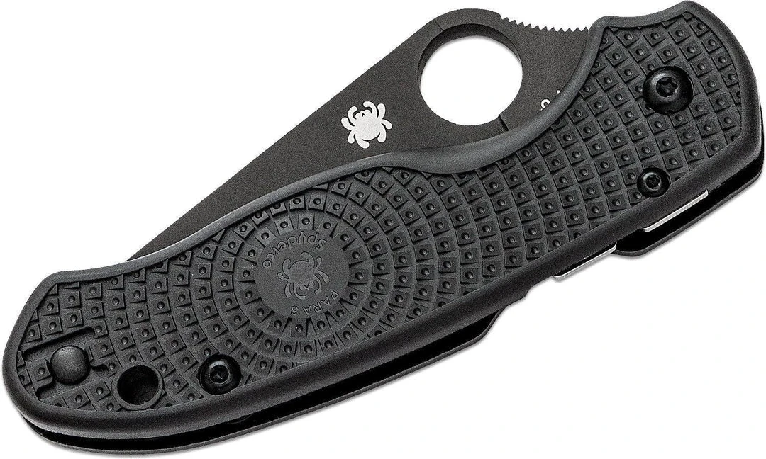 Spyderco Knives Spyderco C223PBBK Para 3 Lightweight Folding Knife 2.92" 4 Spyderco Knives Spyderco C223PBBK Para 3 Lightweight Folding Knife 2.92"