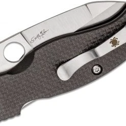 Spyderco C248CFP Kelly McCann Canis Folding Knife 3.36" S30V 10 Spyderco C248CFP Kelly McCann Canis Folding Knife 3.36