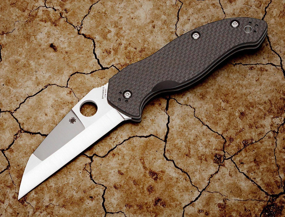 Spyderco C248CFP Kelly McCann Canis Folding Knife 3.36" S30V 7 Spyderco C248CFP Kelly McCann Canis Folding Knife 3.36" S30V