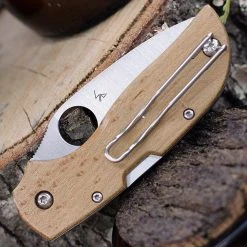 Spyderco Chapparal Birdseye Maple Knife (CTS-XHP) C152WDP 10 Spyderco Chapparal Birdseye Maple Knife (CTS-XHP) C152WDP