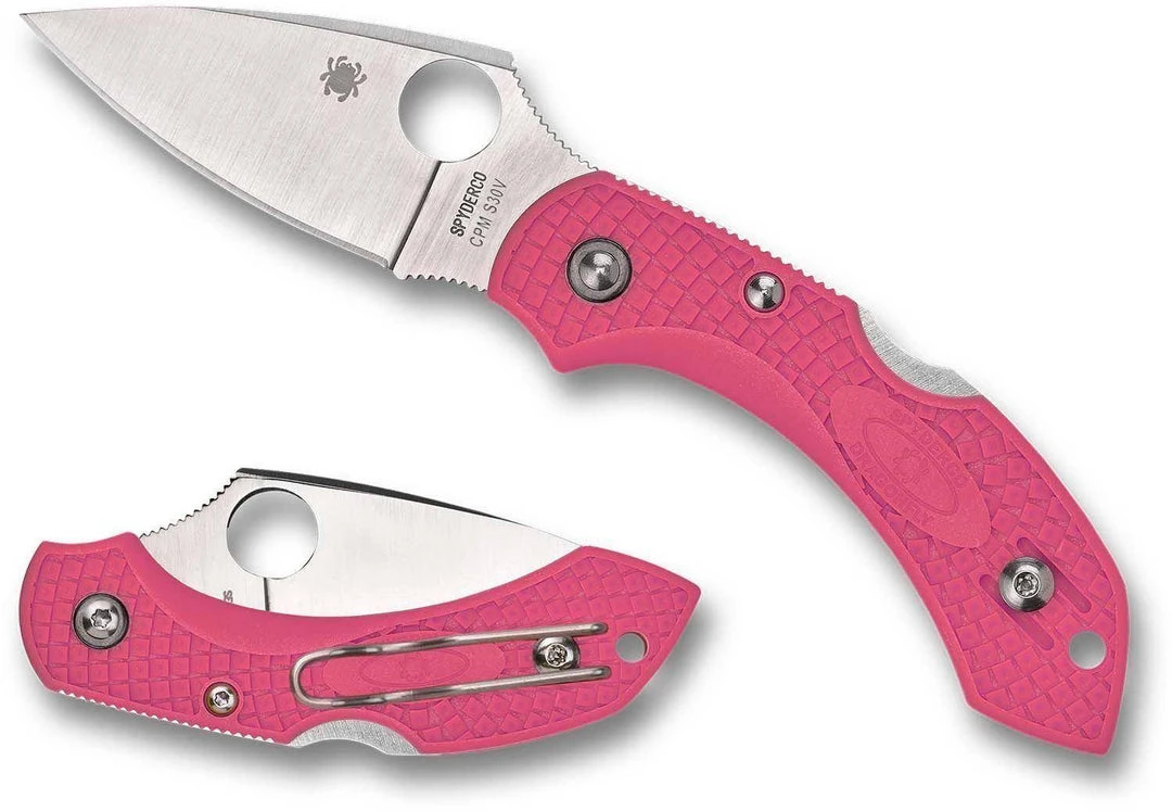 Spyderco Dragonfly 2 Pink Heals Lightweight Knife Pink (2.3" Satin) 5 Spyderco Dragonfly 2 Pink Heals Lightweight Knife Pink (2.3" Satin)